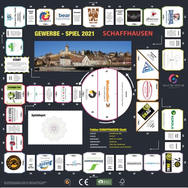 GEWERBE-SPIEL Schaffhausen Stadt